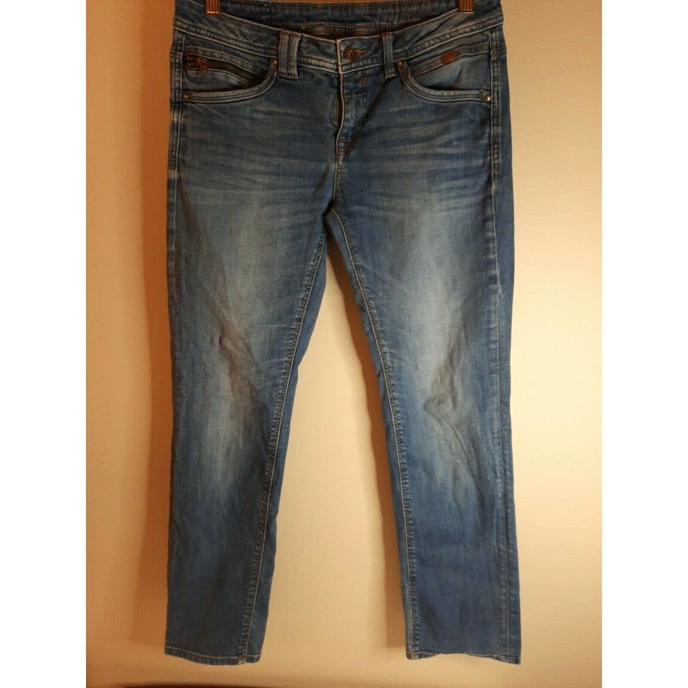 Vintage EDC Esprit Jeans Womens 31 x 28 With 7.5 Inch Rise Medium Wash